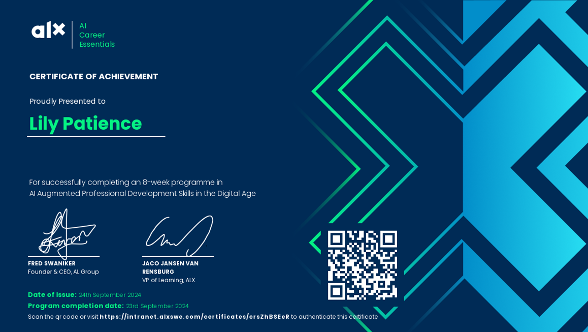 AICE Certification