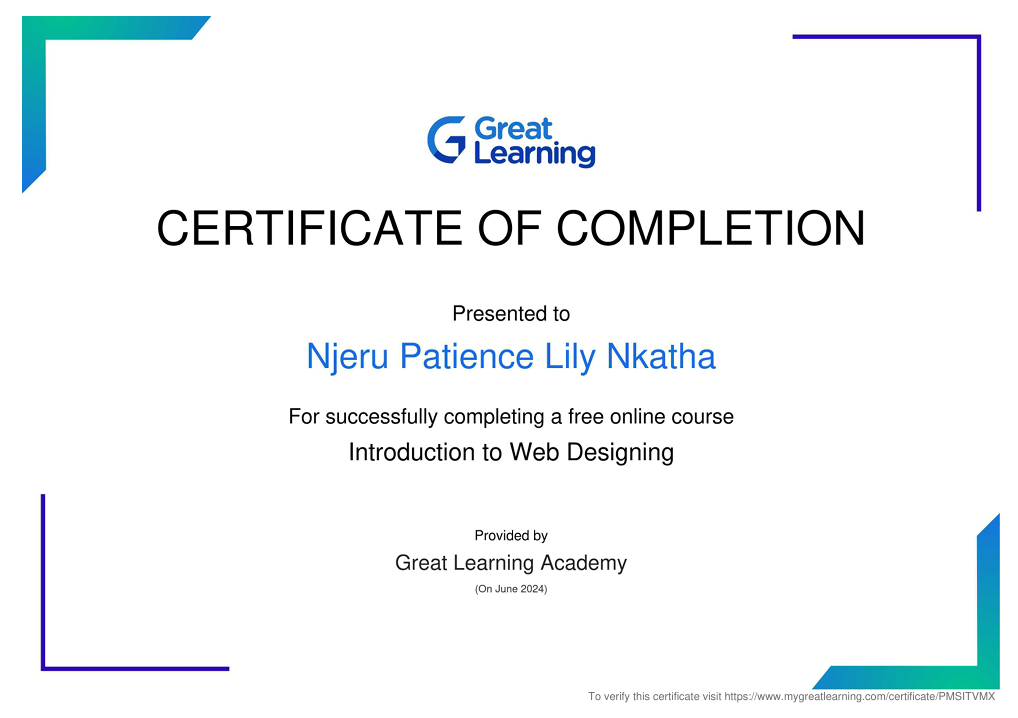 Web Development Certification